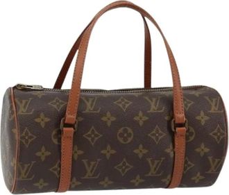 Louis Vuitton Pre-owned Handbags, female, Brown, Size: ONE SIZE Pre-owned Canvas Handbag