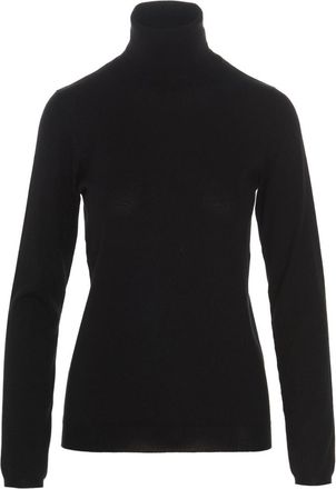Brunello Cucinelli Black Turtleneck wool sweater