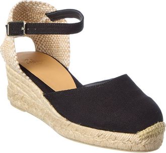 Castaner Carol Canvas Wedge Sandal