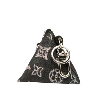 Louis Vuitton Pre-owned Vintage Pouch - Dames - Pre-owned - Zwart - Maat: ONE Size Leer