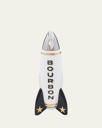 Jonathan Adler Rocket Decanter Bourbon, 23.3 fl oz