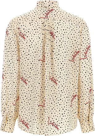 Valentino Garavani Womens Multicolor Silk Blouse