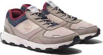 Timberland Low Lace Up Sneaker, Mens Sneakers, Light Taupe, 7 UK