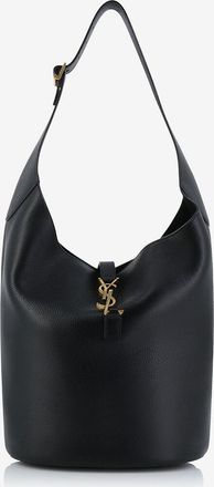 Saint Laurent Hobo-Tasche aus genarbtem Leder Le 5 &agrave; 7