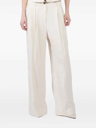 A.L.C. pleated trousers - Beige