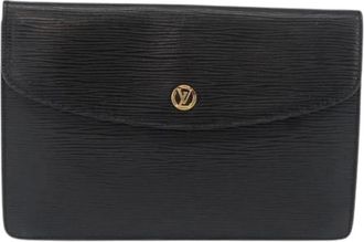 Louis Vuitton Pre-owned Clutches, female, Black, Size: ONE SIZE Pre-owned Vintage Clutch