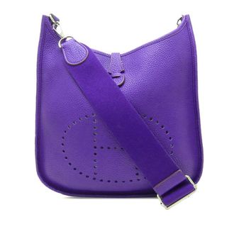 Herm&egrave;s Pre-owned Hermes Clemence Evelyne III PM Unisex SNREN57NPWHZ6TQW