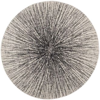 Safavieh Alfombra negro/marfil 160 x 160 cm