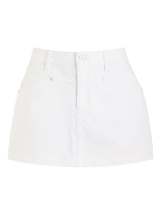 Paige Ryder mini skirt - Bianco