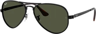Ray-Ban Aviator Max Green Pilot Unisex Sunglasses RB3925 002/31 58