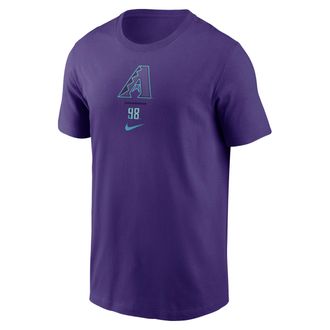 Nike Arizona Diamondbacks City Connect 2-Hit Nike Mens MLB T-Shirt in Purple | N19951LDQS-V0M