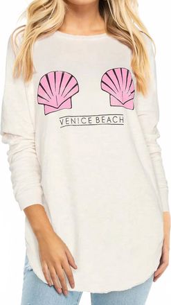Wildfox Venice Shells Tuscany Tunic In Vintage Lace