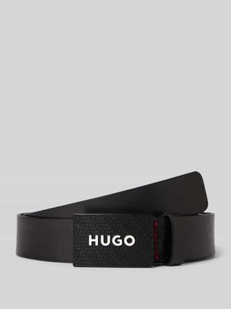 HUGO BOSS Lederg&uuml;rtel aus echtem Rindsleder in Black, Gr&ouml;&szlig;e 95