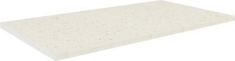 ebuy24 Ebuy24 - Vcm Worktop 28 Mm De Espesor Ancho 120 Cm F&aacute;cil De Limpiar Encimera De Cocina - Esilo (blanco)