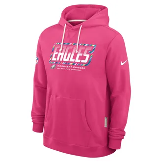 Nike Philadelphia Eagles Crucial Catch Sideline Standard Issue Nike Mens Dri-FIT NFL Pullover Hoodie in Pink | 03AZ68XZUR-F9R