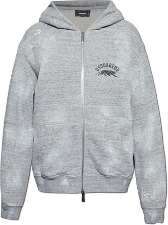 Dsquared2 Uomo, Felpe, Grigio, XL, new