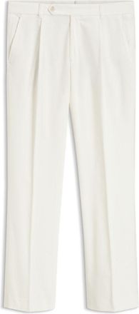 BOSS Tapered-fit corduroy pants in Italian fabric