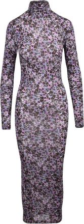 Isabel Marant Long Jersey Dress - Purple