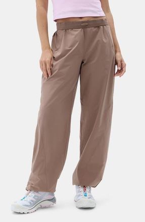 Halfdays Gwen Wide Leg Cargo Pants in Suede at Nordstrom, Size X-Large