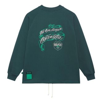 Li-Ning BadFive Graphic Sweatshirt Green AWDSJ07-2