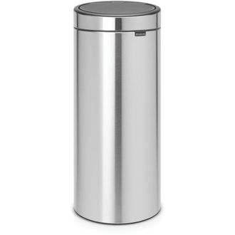 Brabantia Poubelle 30 L Matt Steel - Touch Bin - Brabantia