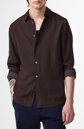 Nn.07 Colby 5027 Button-Up Shirt in Dark Army at Nordstrom Rack, Size Xx-Large