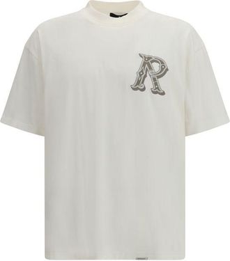 Represent Witte Katoenen T-Shirt