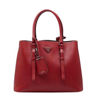 Prada Pre-owned Bolso Tote Vintage - Pre-owned - Mujer - Rojo - ONE SIZE