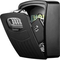 OEM Caja Fuerte Para Llaves, Caja Fuerte Grande De Alta Calidad, Caja Fuerte Con C&oacute;digo Digital De 4 D&iacute;gitos, Caja Fuerte Segura Para Llaves De Montaje En
