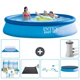Intex Piscina Easy Set Redonda - 396x84 Cm - 7-piezas S20168