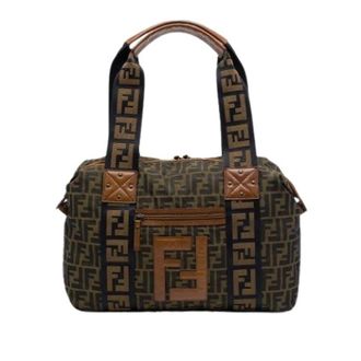 Fendi Pre-owned Canvas Tote Bag - Dames - Vintage Handtas - Bruin - ONE Size - Vintage