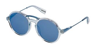 Trussardi STR213 6N1B Womens Sunglasses Blue Size 51