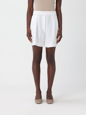 Brunello Cucinelli Shorts BRUNELLO CUCINELLI Woman color White