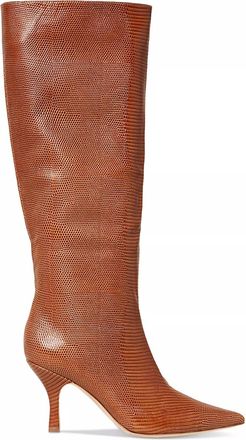 Loeffler Randall Womens Whitney Kitten Heel Boots In Toffee