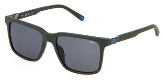 Fila SFI891 0D80 Mens Sunglasses Green Size 55