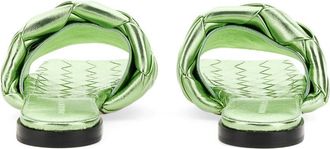 Bottega Veneta The Lido Sandal - Green