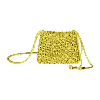 Hibourama Bags Clutches, female, Yellow, Size: ONE SIZE La Penelope Mini