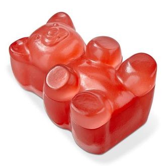 Tag Gummy Bear Trinket Dish Raspberry Decorative Tray Red in Multicolored at Nordstrom