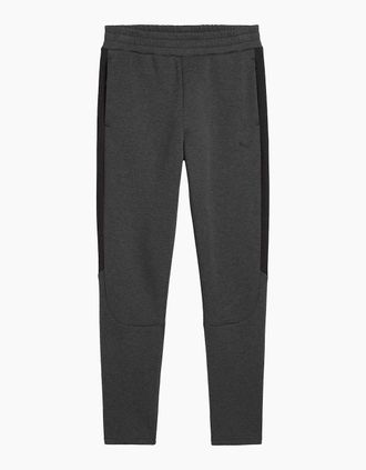 Puma Mens Puma Mens Evostripe Core Fleece Tapered Joggers - Grey - Size: XL