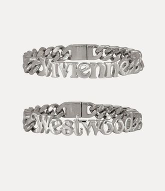 Vivienne Westwood Man. Minos Bracelet Silver Brass Men