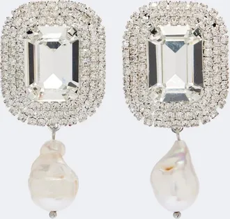 Magda Butrym Embellished drop earrings