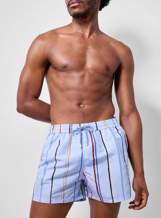 Paul Smith Mens Signature stripes swim trunks