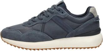Gaastra Hull PRF NUB - Heren - Sneakers - Blauw - 42 EU - Leer - Schoenen