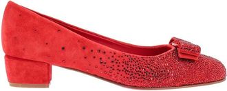 Ferragamo Pumps - Dames - Pumps - Rood - 37 1/2 EU - Schoenen