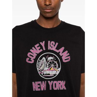 Wild Donkey Graphic Print T-Shirt - Black