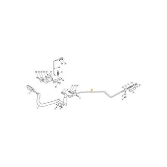 STIGA Sports Varilla De Control De Freno Znb Tc He 17/18 Original Stiga - 382000553/3