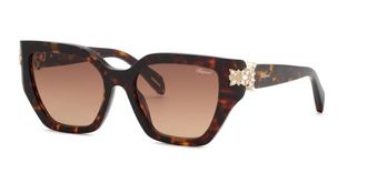 Chopard SCH418S 0909 Womens Sunglasses Tortoiseshell Size 54