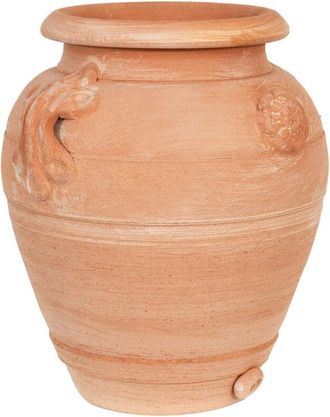 Biscottini International Biscottini - Maceta De Terracota Para Plantas Jardinera De Exterior E Interior. Frasco Con Asas Para Flores. Decoraci&oacute;n De Jard&iacute;n