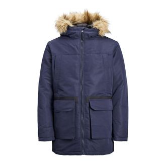 Jack & Jones Jack & Jones Jas Winter Wing Parka Blauw