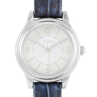 Timex Classic Quartz Silver Dial Ladies Watch TW2R86000